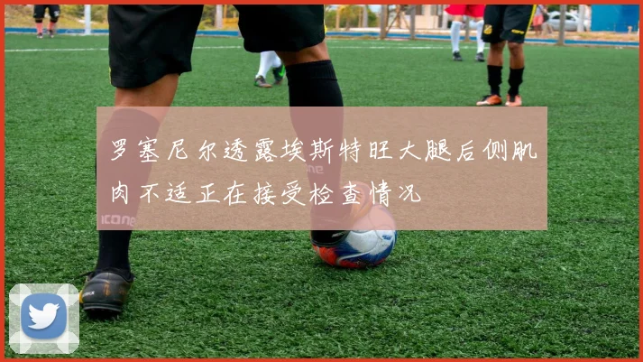 罗塞尼尔透露埃斯特旺大腿后侧肌肉不适正在接受检查情况